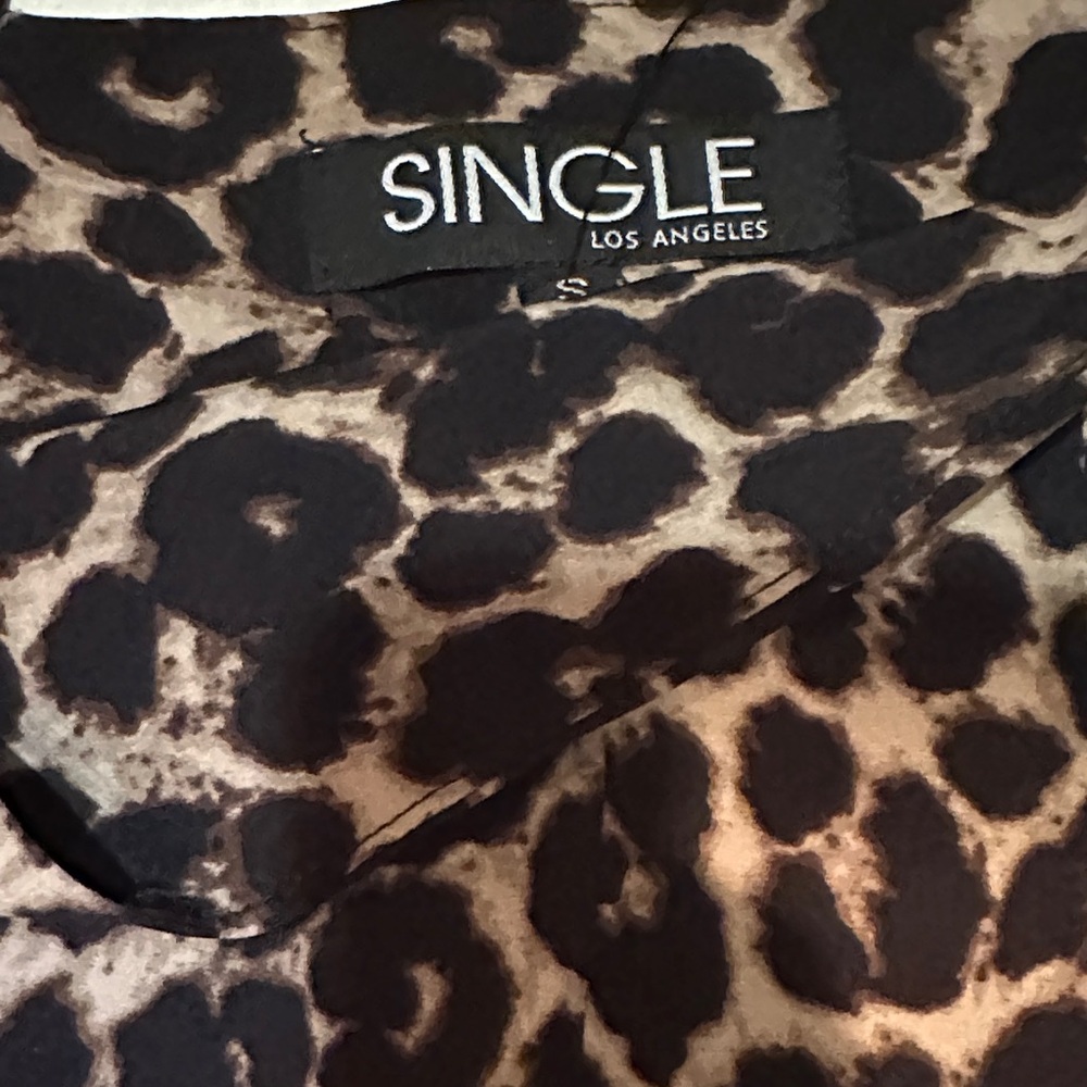 Single Los Angeles Leopard Print Skirt